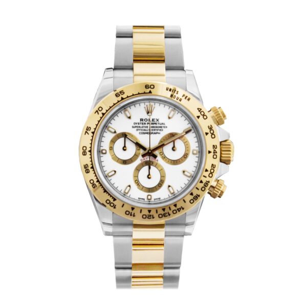 Rolex Daytona Two Tone White Dial 2021